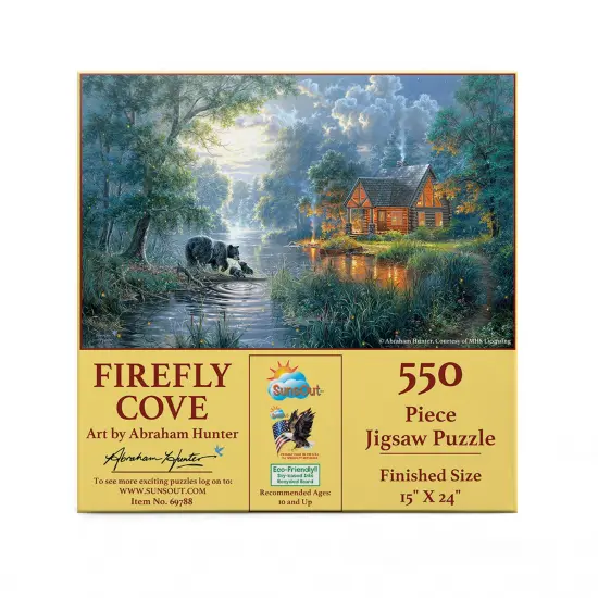 Sunsout Firefly Cove 550 pc Jigsaw Puzzle 69788 {4}