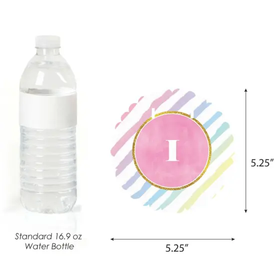 Big Dot of Happiness Rainbow Unicorn 1st Birthday Highchair Decor - I Am One - First Birthday High Chair Banner {3}