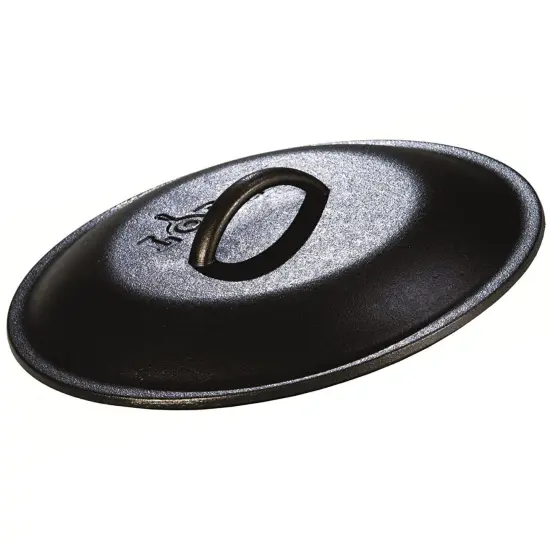 Lodge Logic L8CF3 Cast Iron Chicken Fryer with Cover 10.5 inch Size 8 {3}