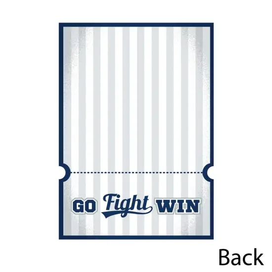 Big Dot of Happiness Go, Fight, Win - Sports - Shaped Thank You Cards - Baby Shower or Birthday Party Thank You Note Cards with Envelopes - Set of 12 {6}