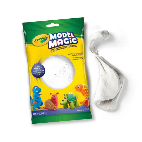 Crayola Model Magic 4oz-White {4}