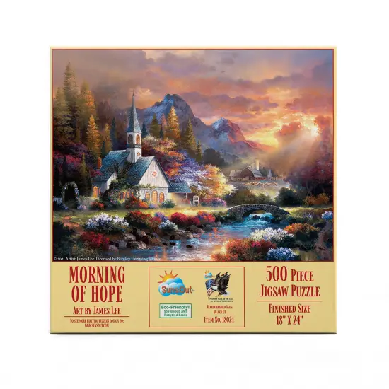 Sunsout Morning of Hope 500 pc Jigsaw Puzzle 18024 {4}