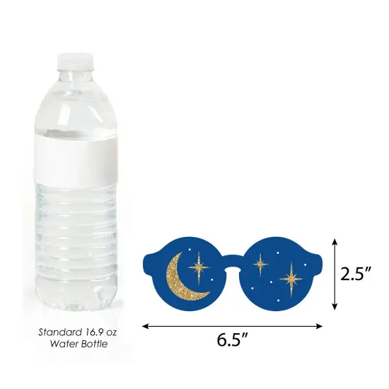 Big Dot of Happiness Eid Mubarak Glasses - Ramadan Party Paper Card Stock Happy Eid Photo Booth Props Kit - 10 Count {4}