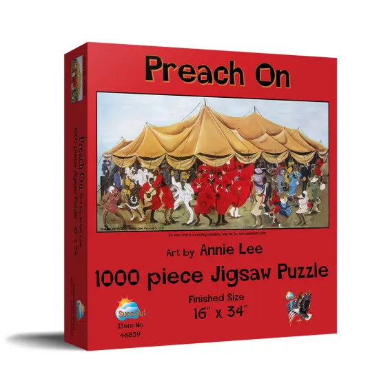 Sunsout Preach On 1000 pc Jigsaw Puzzle 46839 {3}