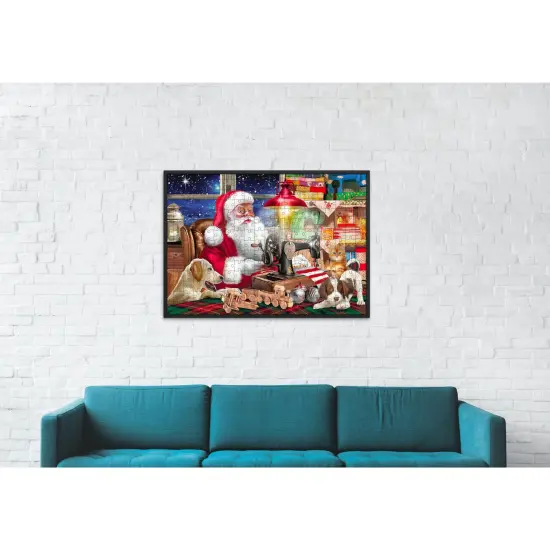Sunsout Santa at Work 1000 pc Christmas Jigsaw Puzzle 42292 {6}