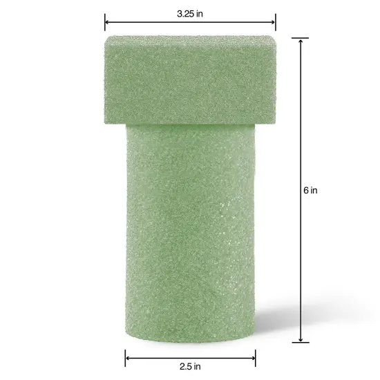 FloraCraft FloraFoM Memorial Vase Insert-3.25"x6" {3}