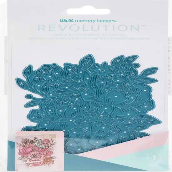 We R Revolution Dies-Card Front Floral {1}
