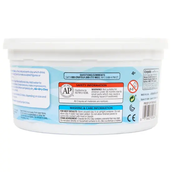 Crayola Air-Dry Clay 2.5lb-Terra-Cotta {3}