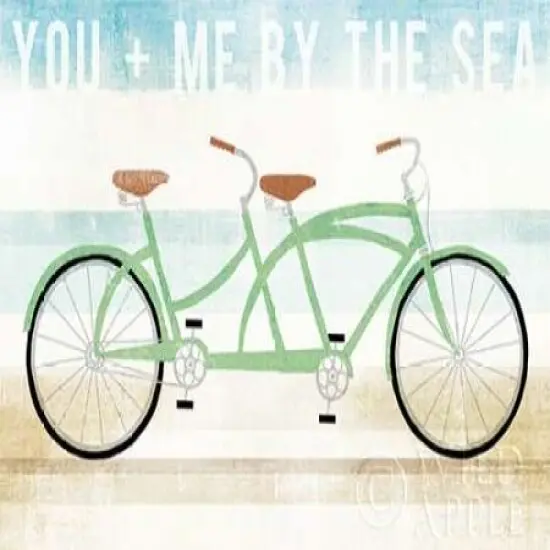 Beach Cruiser Tandem Poster Print by Michael Mullan - Item # VARPDX23260 {2}