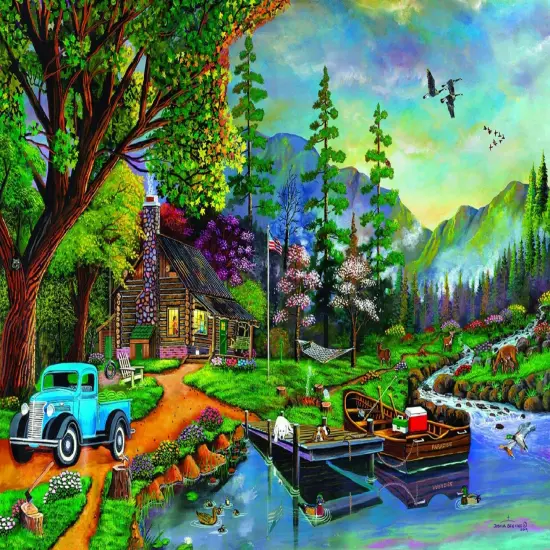 Sunsout Close to Paradise 1000 pc Jigsaw Puzzle 60435 {1}