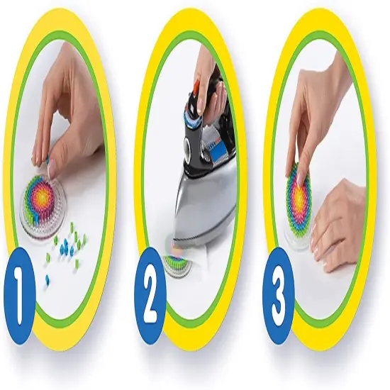 Perler Fused Bead Bucket Kit-Glow-In-The-Dark {5}