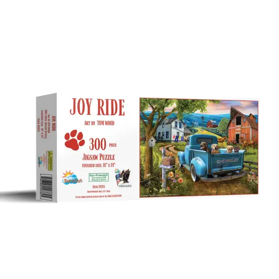Sunsout Joy Ride 300 pc Jigsaw Puzzle 29784 {3}