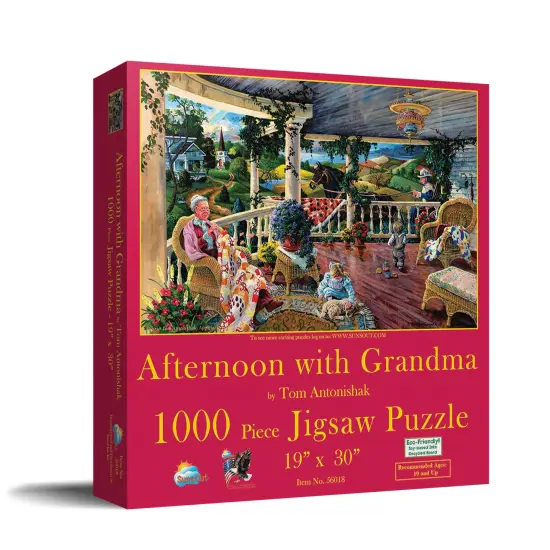Sunsout Afternoon with Grandma 1000 pc Mothers Day Jigsaw Puzzle 56018 {3}