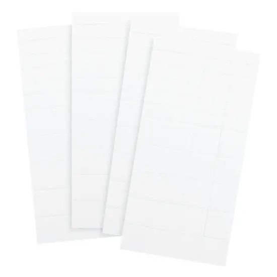 Sticky Thumb Dimensional Adhesive Foam 272/Pkg-White Tabs, Square {3}