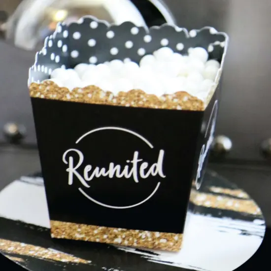 Big Dot of Happiness Reunited - Party Mini Favor Boxes - School Class Reunion Party Treat Candy Boxes - Set of 12 {7}