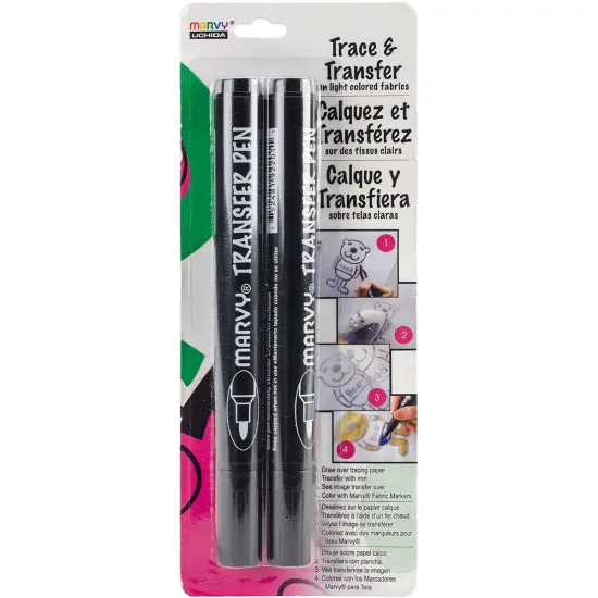 Marvy Transfer Pen 2/Pkg-Black {1}