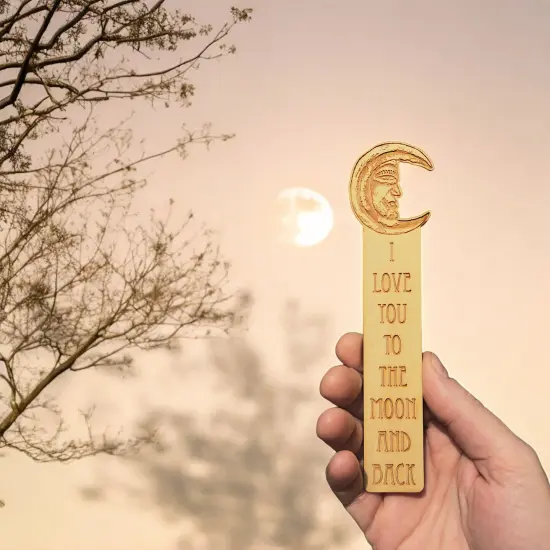 Bookmark - I Love You to the Moon and Back {6}