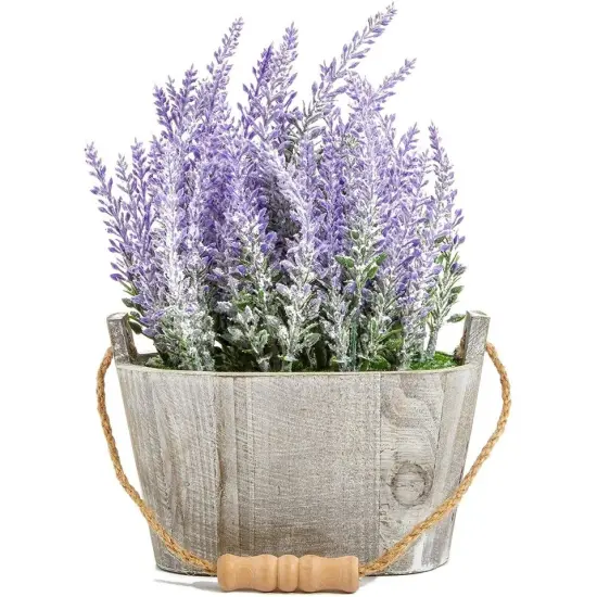 Artificial Lavender Fake Flower Plant {2}