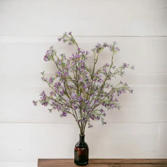 12-Pack: 22" Mini Lavender Flower Bush with 14 Sprays, Floral Home by Artificial Flowers {4}