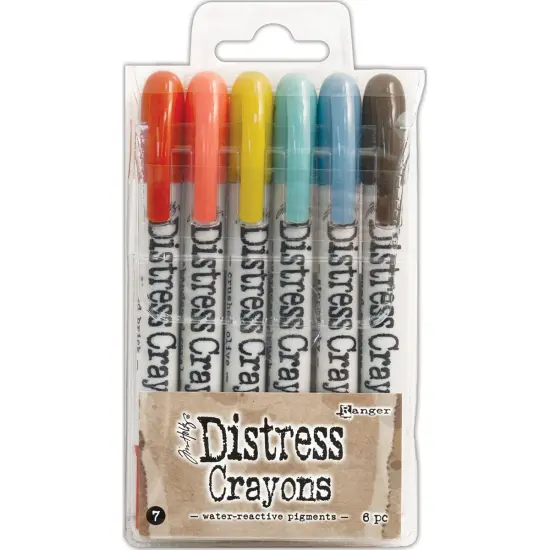 Tim Holtz Distress Crayon Set-Set #7 {1}