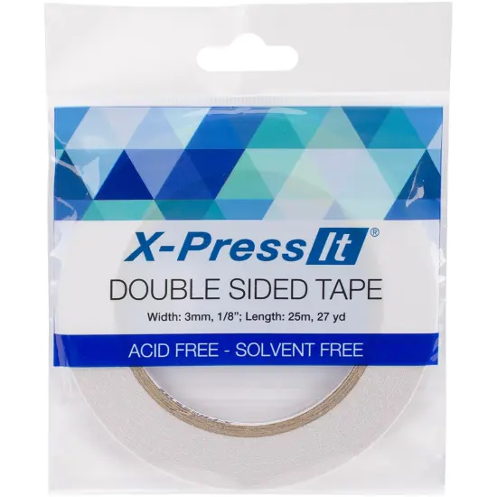 X-Press It Double-Sided Tape 3mm-.125"X27yd {1}