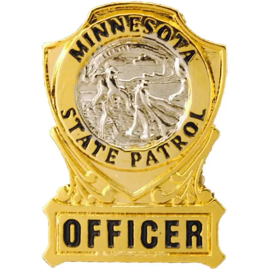 Minnesota State Patrol Badge Pin 1" {1}