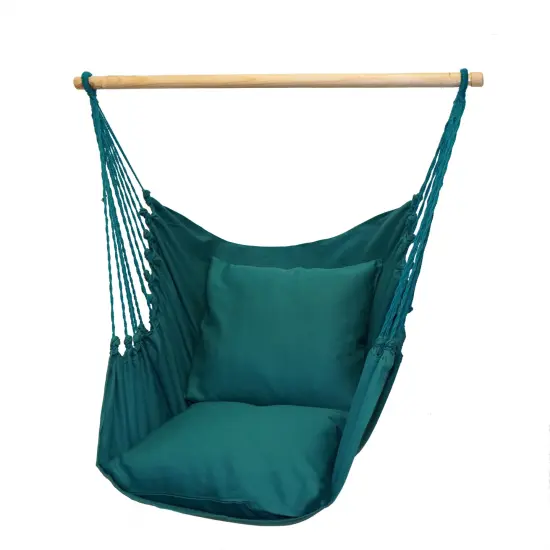 Calloway Mills Tropical Teal Hammock Chair {1}