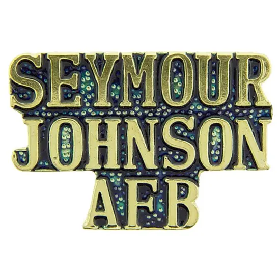 U.S. Air Force Seymour Johnson AFB Pin 1" {1}