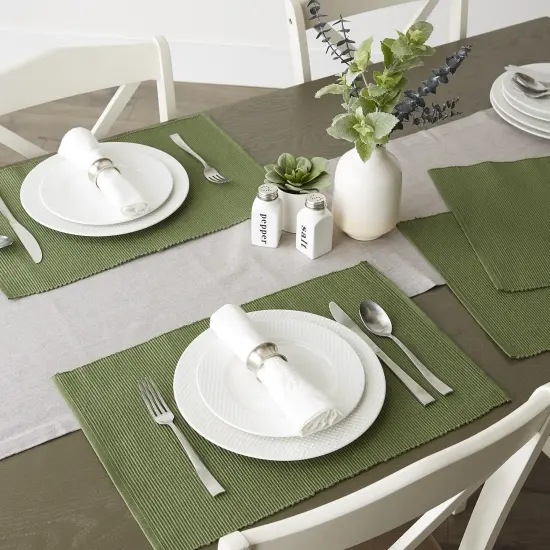 PLACEMAT SAGE Set of 6 {3}