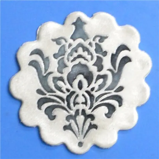 Filigree Damask Cake Stencil Side #2 | C552 by Designer Stencils | Cake Decorating Tools | {3}