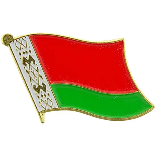 Byelorus Flag Pin 1" {1}