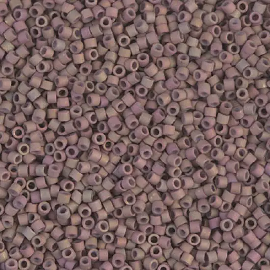 Miyuki Delica Bead 11/0 - DB1061 - Matte Metallic Dusky Clay AB {1}