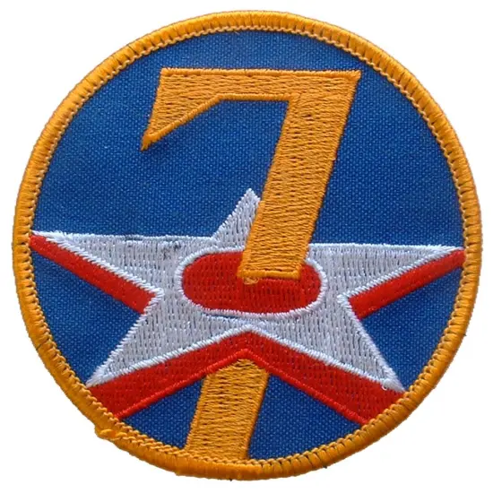 EagleEmblems PM0152 Patch-USAF,007TH (3'') {1}