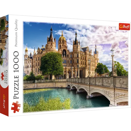 1000 piece Jigsaw Puzzles-Castle on the Island, History puzzle, Adult Puzzle, Trefl 10669 {1}