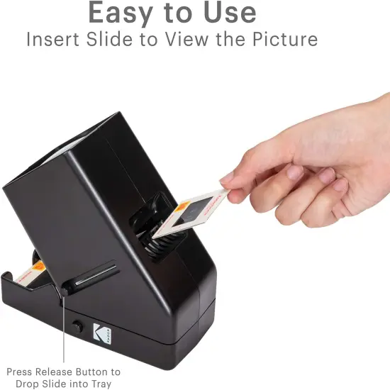 Kodak 35mm Photo Negative Scanner & Slide Viewer with 3X Magnification and LED Light {6}