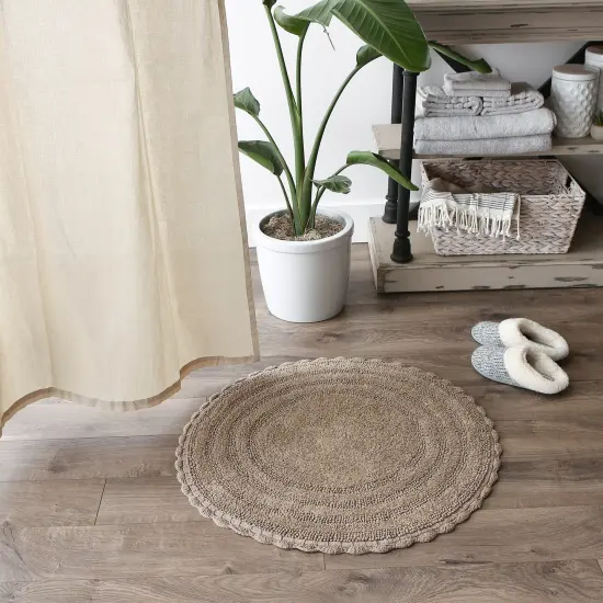 DII Eggplant Chevron Table Runner 15x72 {5}