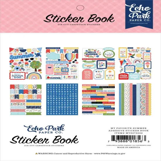 Echo Park Sticker Book-My Favorite Summer {2}