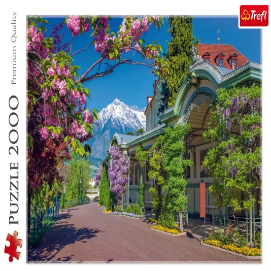 2000 Piece Jigsaw Puzzles, Merano, Italy, Landscape Puzzle of Italy with Mountains, Adult Puzzles, Trefl 27115 {3}