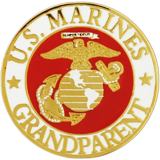 EagleEmblems Marine Corps Grandparent Lapel Pin (1") P62560 {1}