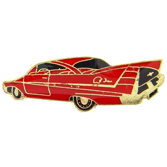1959 Desoto Adventurer Red Car Pin 1" {1}