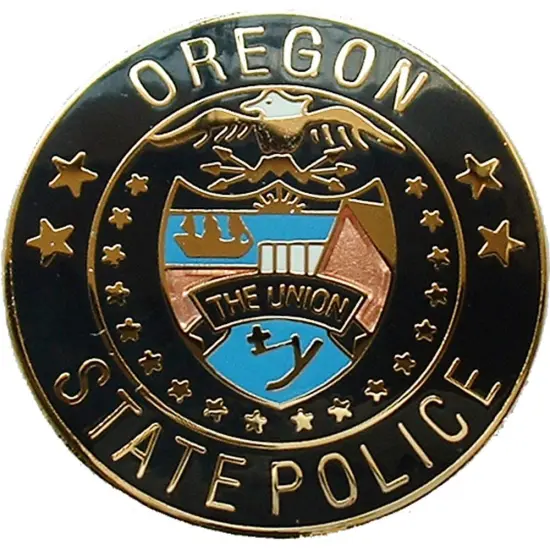 Oregon State Police Pin 1" {1}