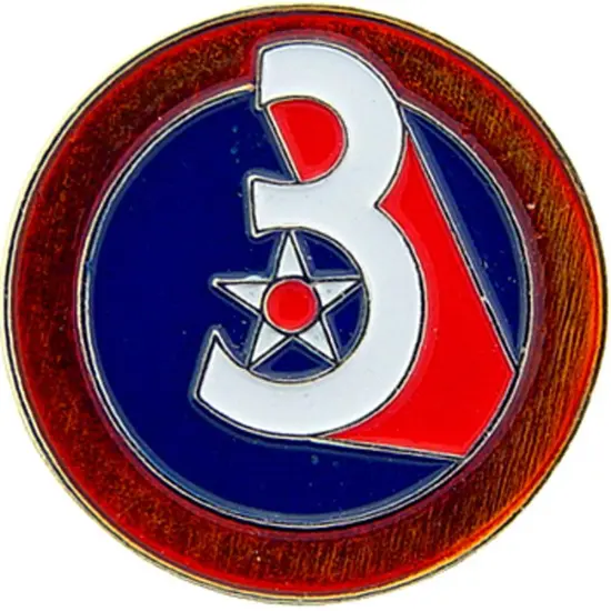 EagleEmblems P14688 PIN-USAF,003RD (1'') {1}