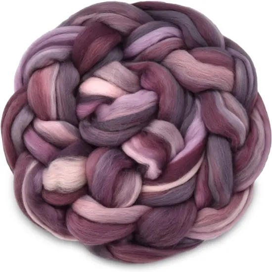 100% Superfine Merino Fiber: Top Notch. Soft Combed Top Roving Color Blend for Spinning, Felting, Weaving Daydream {1}