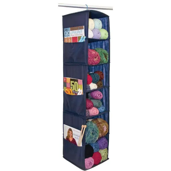 Innovative Home Creations 6 Shelf Yarn & Craft Organizer {3}