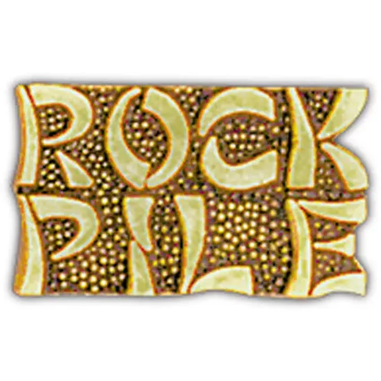 Rock Pile Pin 1" {1}
