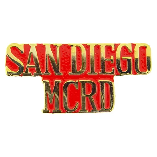 U.S.M.C. San Diego MCRD Pin 1" {1}