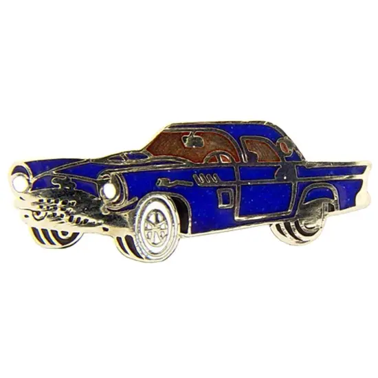 1957 Thunderbird Pin Blue 1" {1}