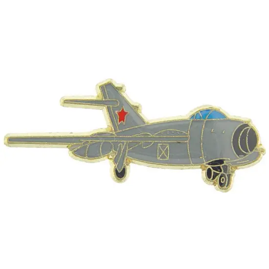 MIG-15 Airplane Pin 1 1/2" {1}
