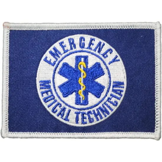 EagleEmblems PM3837 Patch-EMT,Flag (2.5x3.5'') {1}