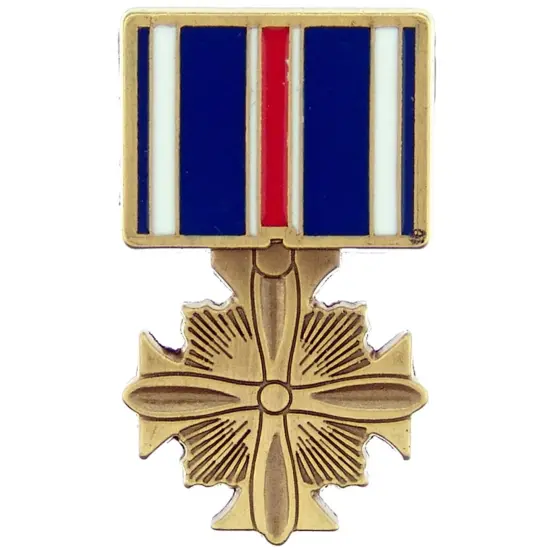 EagleEmblems P14965 PIN-Medal,DIST.Flying CRS (1-3/16'') {1}